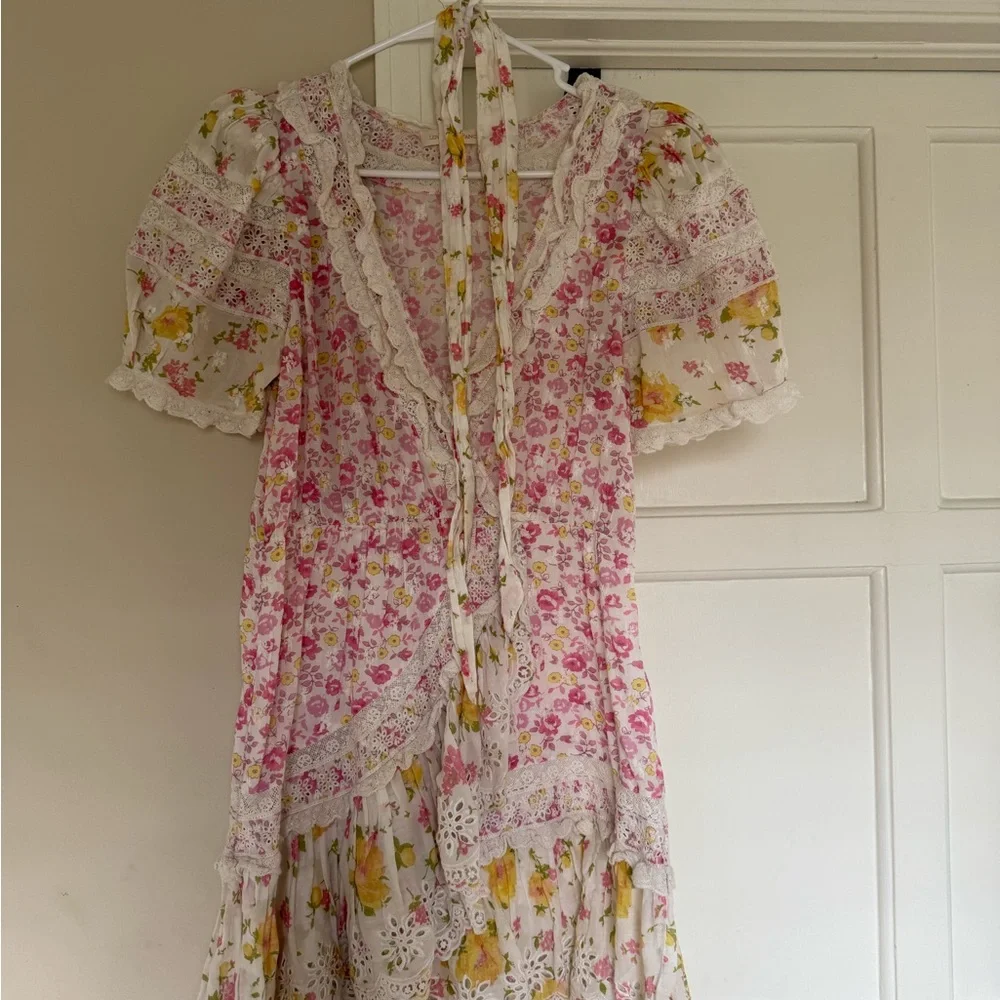 Loveshackfancy Belen Dress in Lemonade Stand - Picture 3 of 6